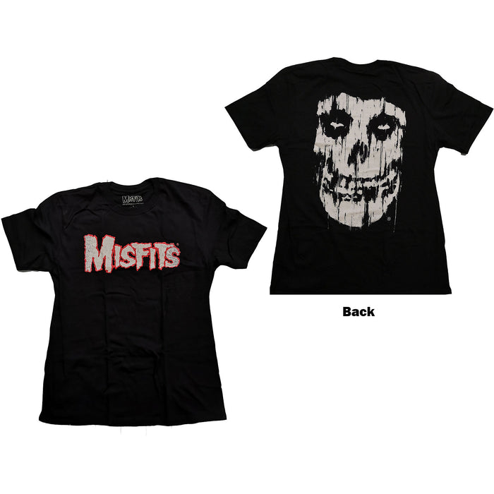 Misfits T-shirt - Streak (Back Printed) Rock Off