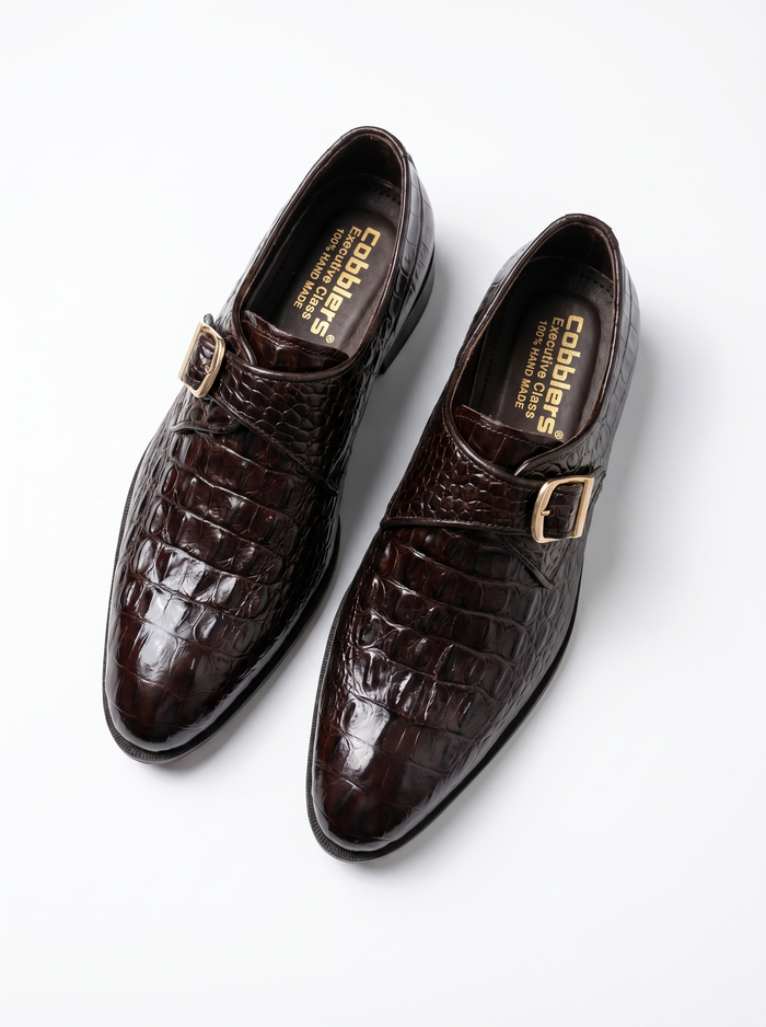 Moccasin - 092 Crocodile Maroon