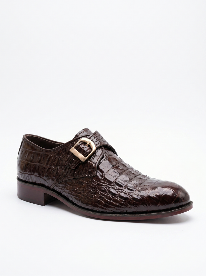 Moccasin - 092 Crocodile Maroon