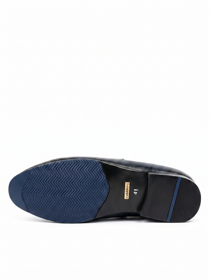 Moccasin - BK2-585-10 Black-Blue