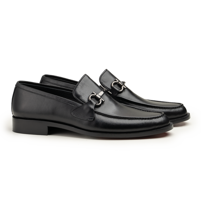 Moccasins - 0128 42/BLK - Cobblers-pk
