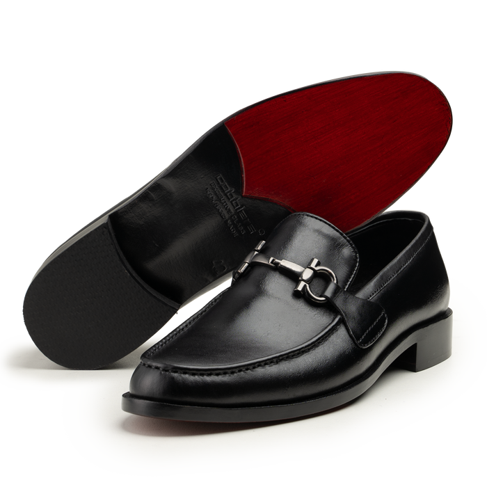 Moccasins - 0128 42/BLK - Cobblers-pk