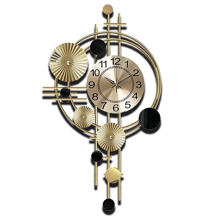 Modern & Minimalist Wall Clock Silent Non Ticking
