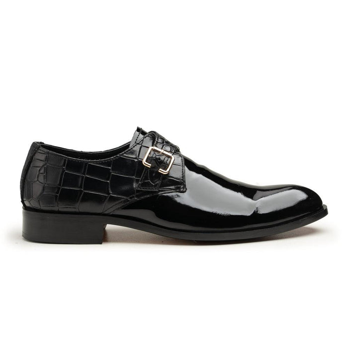 Monk Straps - 297 PT Black - Cobblers-pk