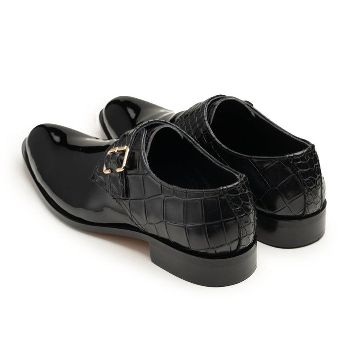 Monk Straps - 297 PT Black - Cobblers-pk