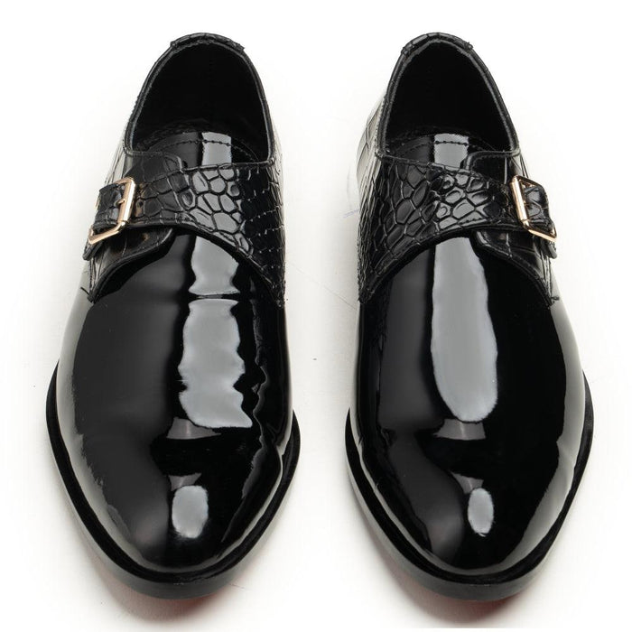 Monk Straps - 297 PT Black - Cobblers-pk