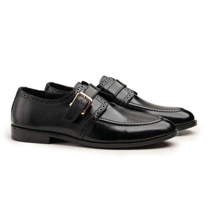Monk Straps - N53 42/BLK - Cobblers-pk