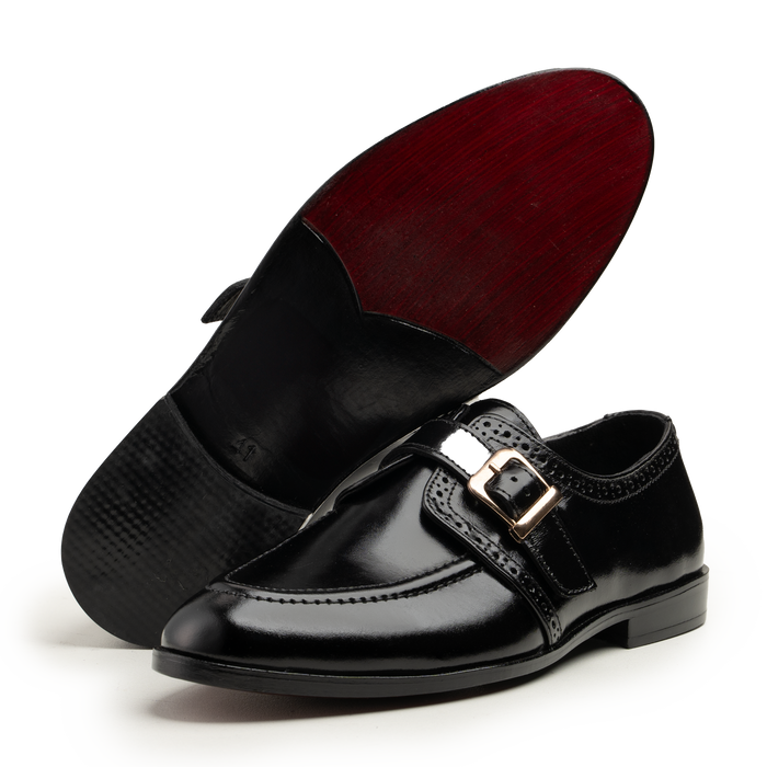 Monk Straps - N53 42/BLK - Cobblers-pk