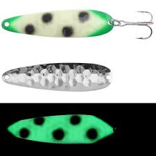 moonshine apple seeds super glow salmon spoon