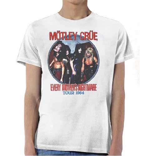 Motley Crue T Shirt - Mothers Nightmare Unisex T-shirt Rock Off