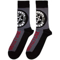 Motley Crue Unisex Ankle Socks: Pentagram Circle Rock Off
