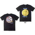 Motley Crue Unisex Stone Wash T-Shirt: No Fun Tour '84