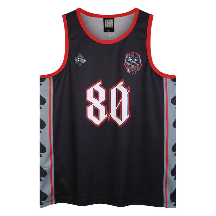 Motorhead - Live to Win Basketball Jersey Amplified