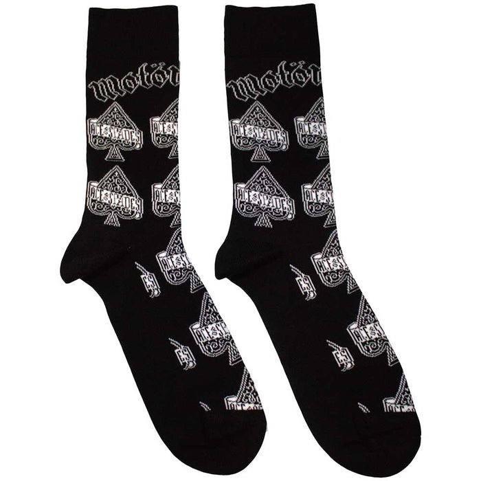 Motorhead Unisex Ankle Socks: Ace Of Spades Repeat Rock Off