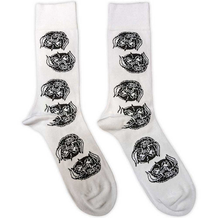 Motorhead Unisex Ankle Socks: Warpig Repeat Rock Off