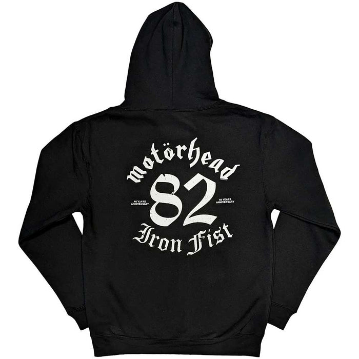 Motörhead Unisex Pullover Hoodie,  Iron Fist' 82 Rock Off