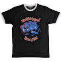 Motörhead Unisex Ringer T-shirt - Iron Fist Rock Off
