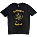 Motörhead Unisex T-shirt - England Classic Gold Rock Off