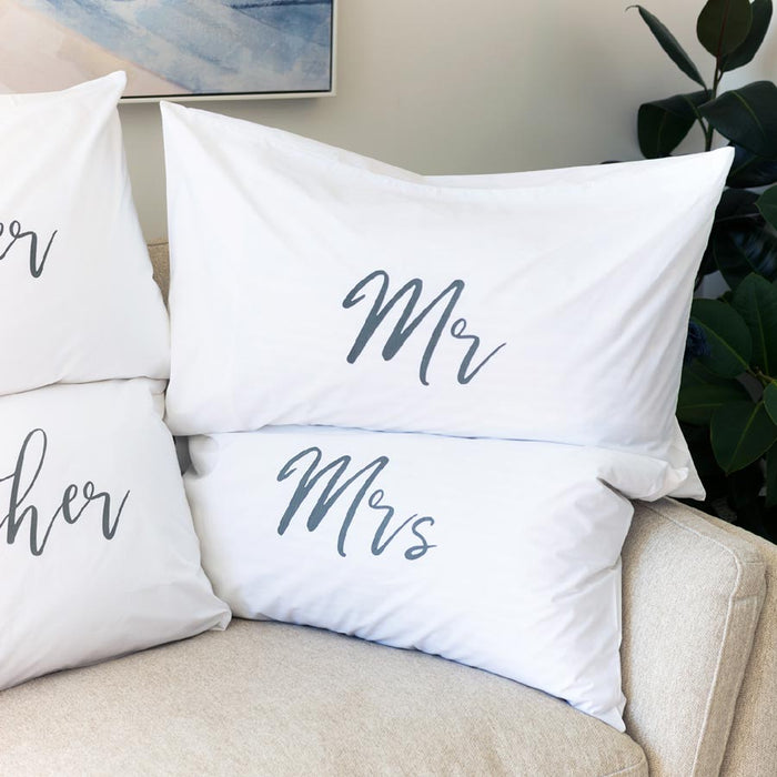 Splosh Mr & Mrs Pillowcase Set | Koop.co.nz