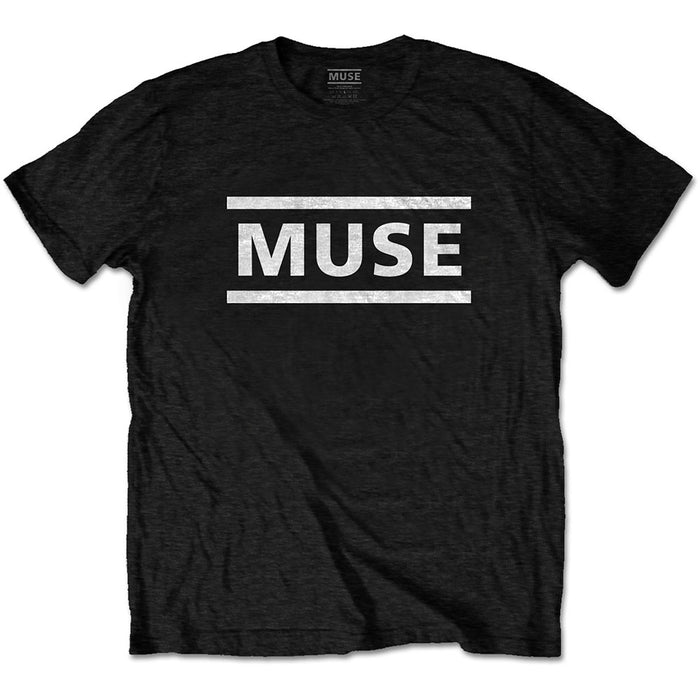 Muse T-Shirt - White Classic Logo Rock Off