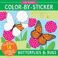 My First Color-By-Sticker Book: Butterflies & Bugs