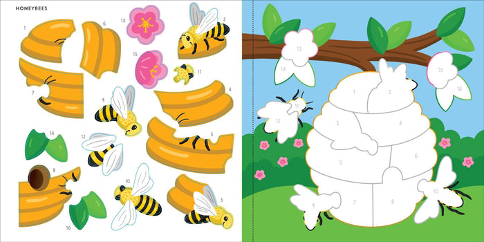 My First Color-By-Sticker Book: Butterflies & Bugs