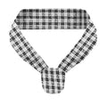 Neckerchief Small Check Triangular Poly/Cotton