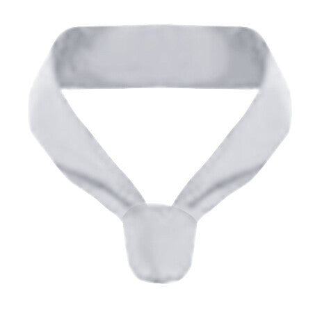 Neckerchief White Triangular Cotton 98cm x 48cm