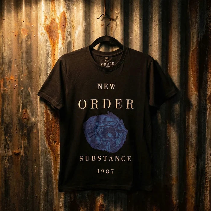 New Order Unisex Premium Carbon T-Shirt: Substance 1987