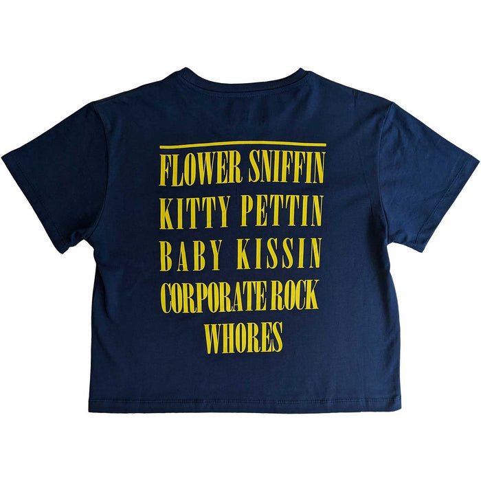 Nirvana Crop Top - Smiley Rock Off