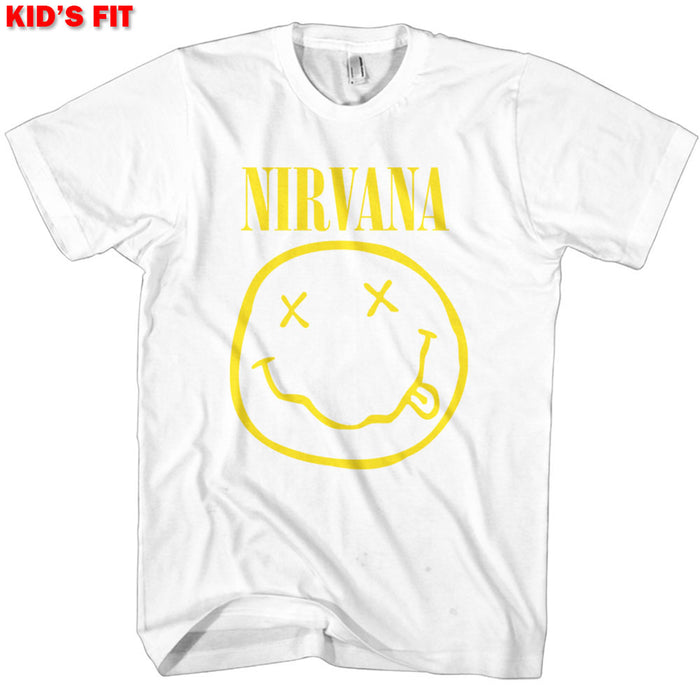 Nirvana Kids T-shirt - Smiley Face - Rock Off Rock Off