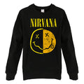 Nirvana Sweatshirt - Spliced Smiley Amplified