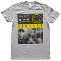 Nirvana T-Shirt - Bleach Cassettes, Grey Rock Off