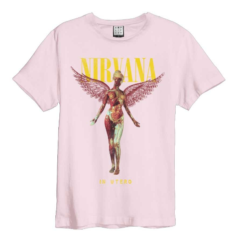 Nirvana In Utero Pink Amplified Men's T-shirt