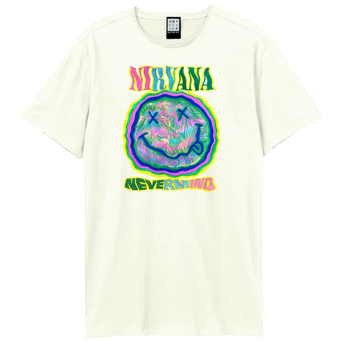 Nirvana T-Shirt -  Scribble Smiley Amplified