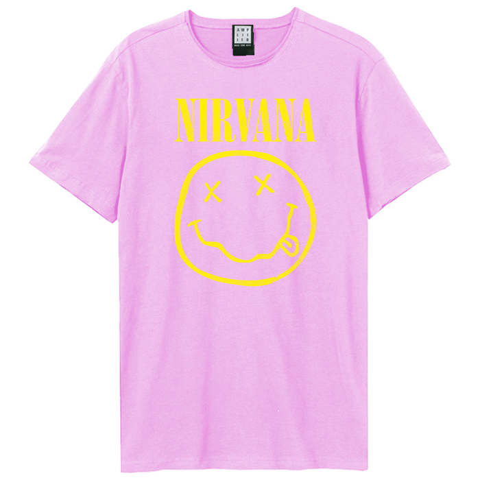 Nirvana T-Shirt - Smiley Face Amplified