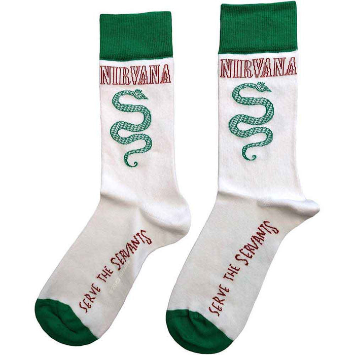 Nirvana Unisex Ankle Socks: Serve The Servants Rock Off