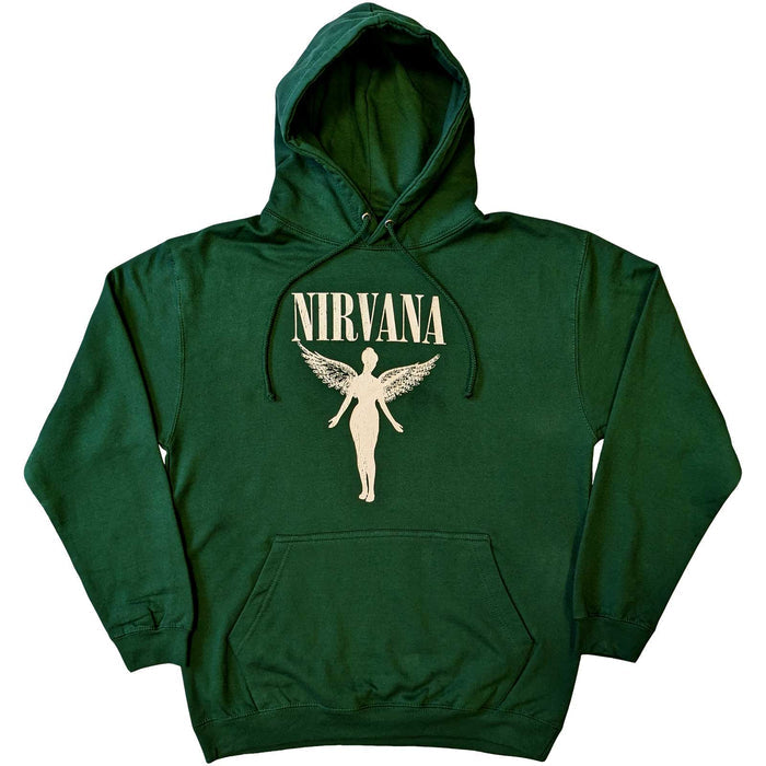 Nirvana Unisex Hoodie - Angelic Mono Rock Off