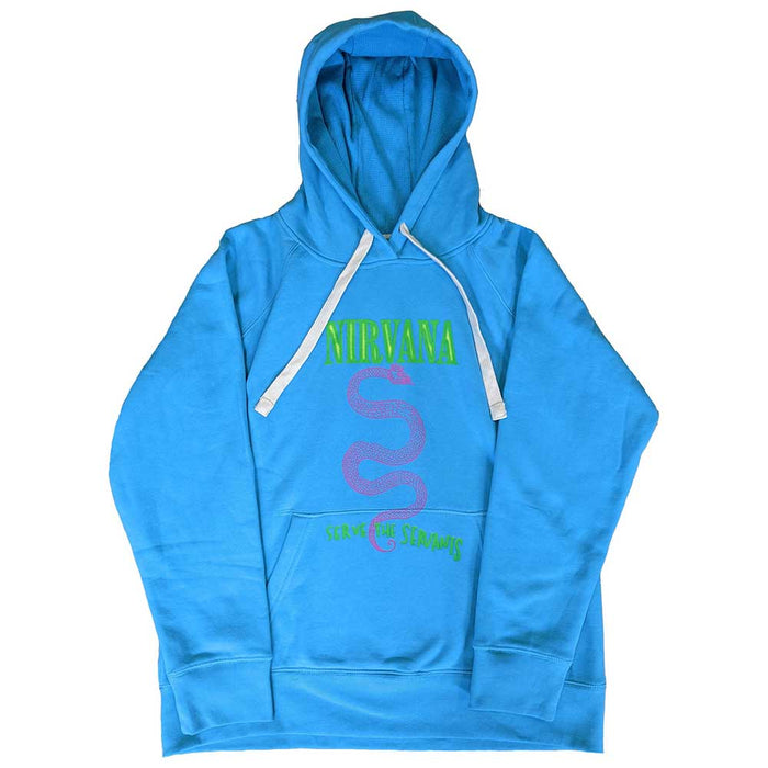Nirvana Unisex Hoodie - SERVE THE SERVANTS NEON Rock Off
