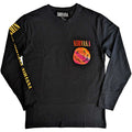 Nirvana Unisex Long Sleeve T-shirt - GRADIENT HAPPY FACE Rock Off