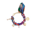 Noelle Scarf Charm Bracelet