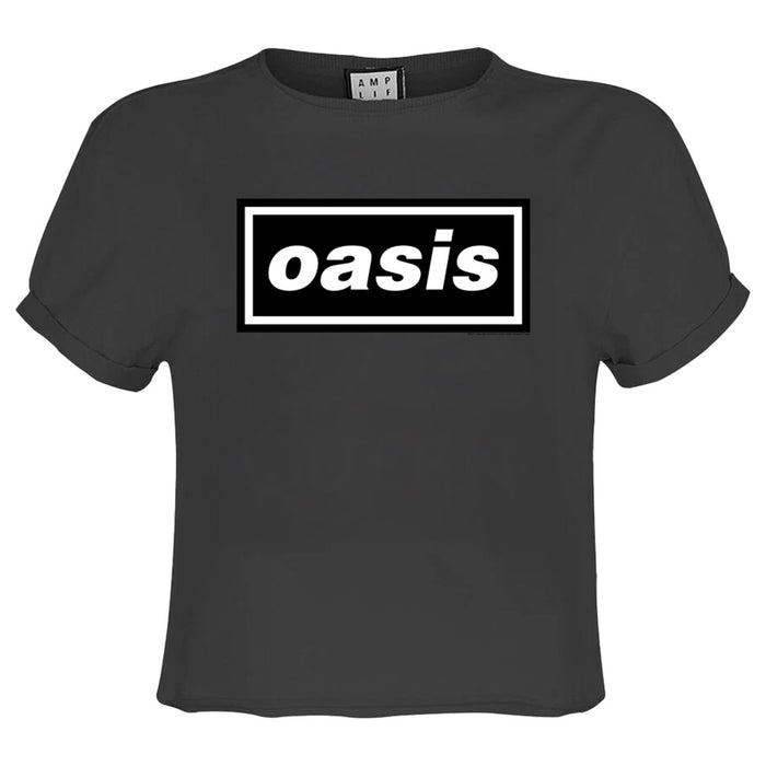 Oasis Crop Top T Shirt Amplified