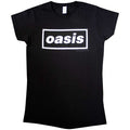 Oasis Ladies T-shirt , Decca Logo Rock Off
