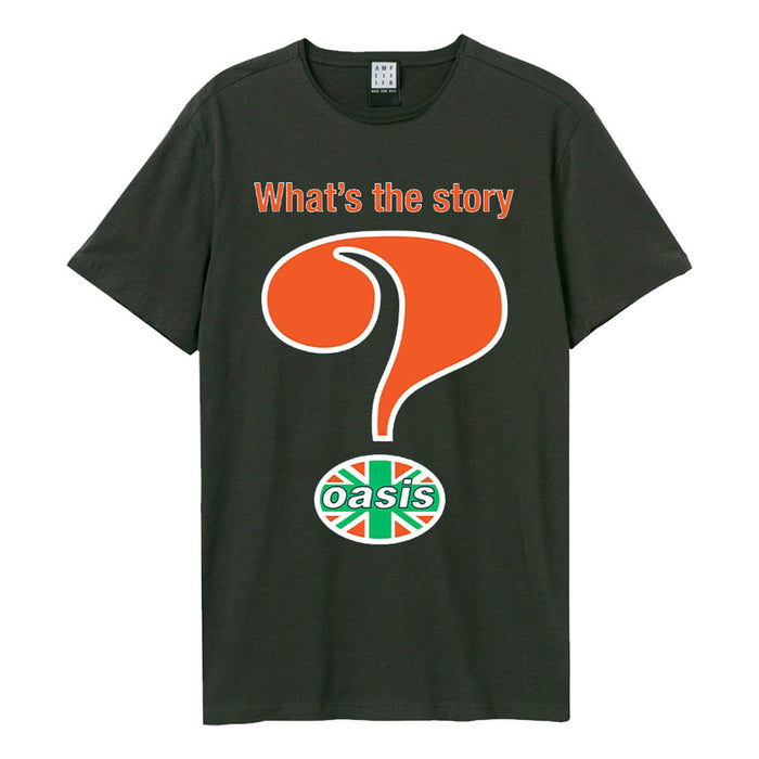 Oasis T-Shirt - Union Jack Question Amplified