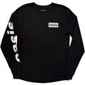 Oasis Unisex Long Sleeve T-Shirt: Live '25 Lockup  (Back Print & Ex-Tour)