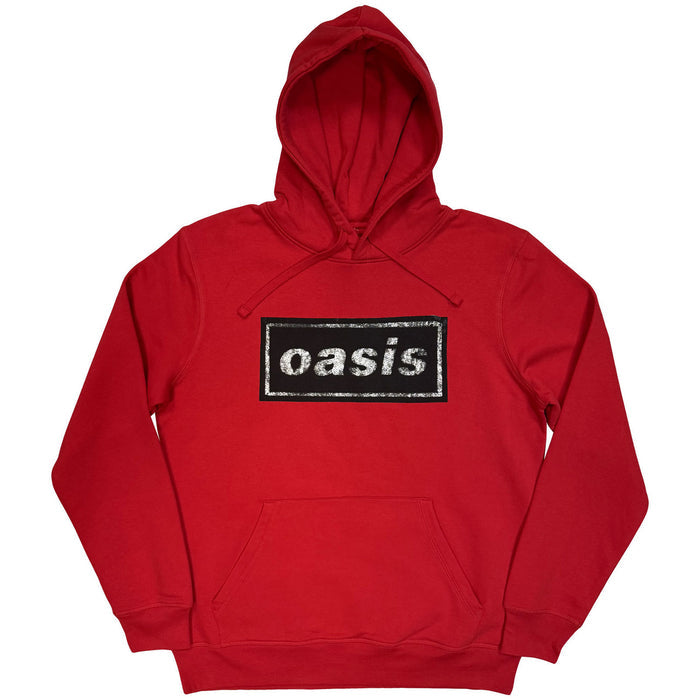 Oasis Unisex Pullover Hoodie: Stencil Logo (Ex-Tour)