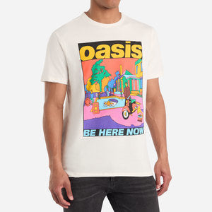 Oasis  Unisex T-shirt,  Be Here Now Colour