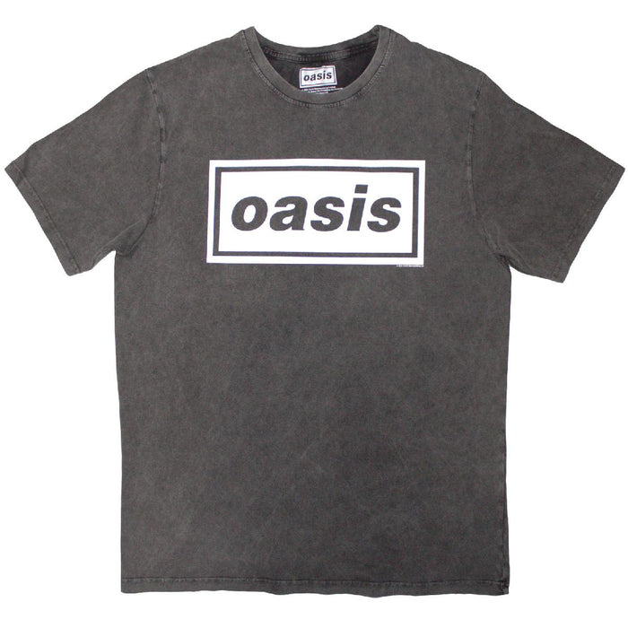 Oasis Unisex T-shirt , Decca Logo Rock Off