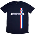 Oasis Unisex T-shirt , Knebworth Vertical Stripe Rock Off