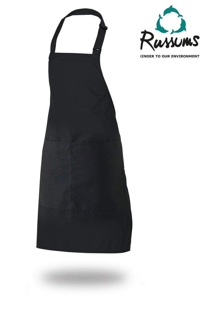 Ocean Bib Apron 72cm x 84cm Poly/Cotton Self Adjustable Neck With Pocket